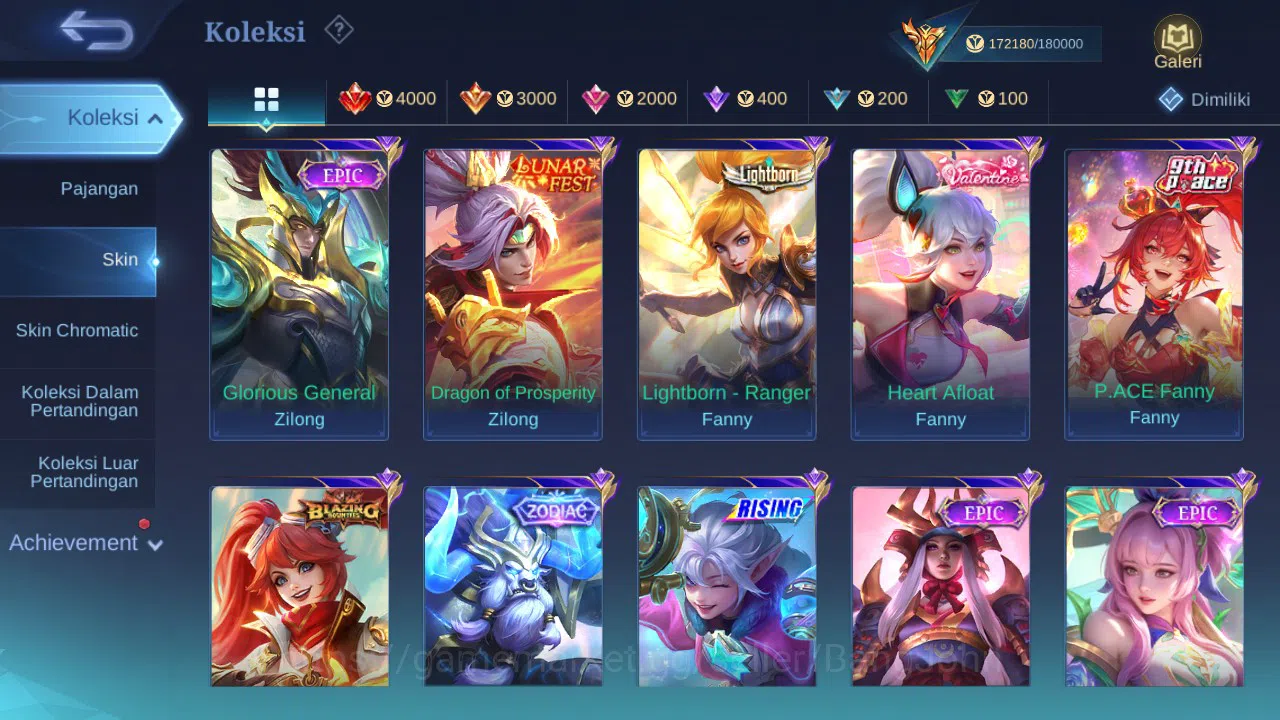 Mobile Legends: Bang Bang Accounts Hero 132 Skin 491 | Legend Franco, Freya | EXO Hay image 8