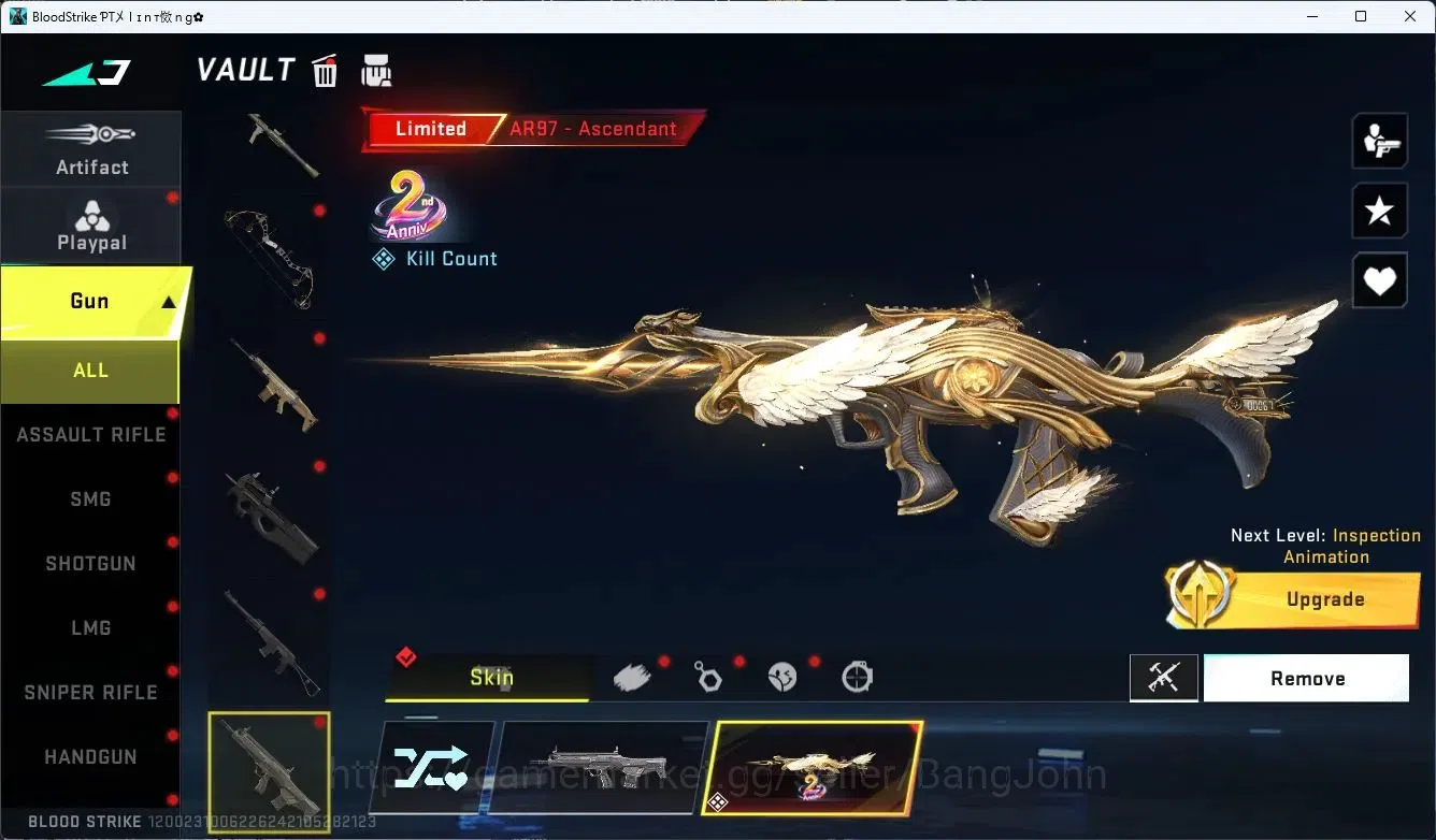 Blood Strike Accounts ASIA | Eternal Desert Eagle(Lv5)|Limited Butterfly image 13