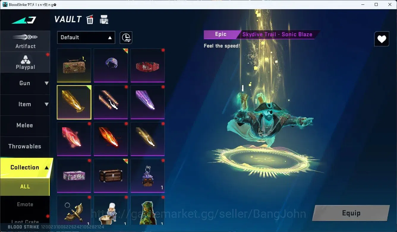 Blood Strike Accounts ASIA | Eternal Desert Eagle(Lv5)|Limited Butterfly image 17