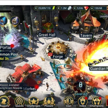 Raid: Shadow Legends Accounts Mid-Game Lv40 455K Power|5,5K Gems+25K Energy|1 Mythical (Galathir)|14 Legendary