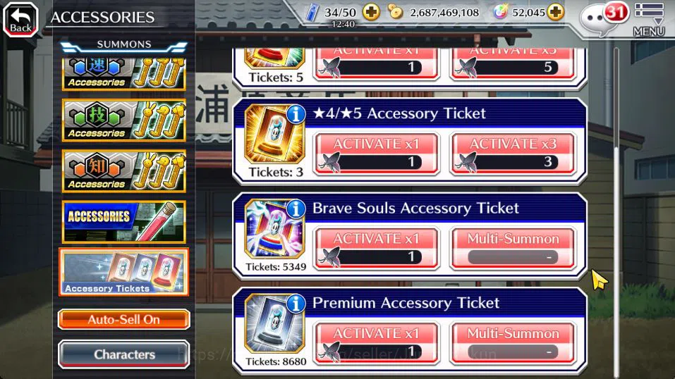 Bleach: Brave Souls Accounts [GBL]52k Orb|10th[Rukia,Ichigo],9th[Kenpachi,Ichig image 14