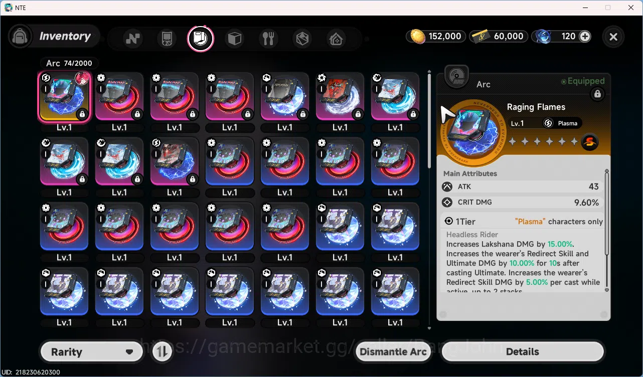 Neverness to Everness Accounts EU | Starter Lvl3 | 1 S Char Nanally Skin + 4 A ch image 4