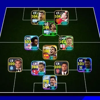 eFootball Accounts Legends & Iconic Players Mobile|PW 3184|Bigtime Rodri, Epic Van Basten,Forlan,Rooney,Aguero,Etc.|Showtime
