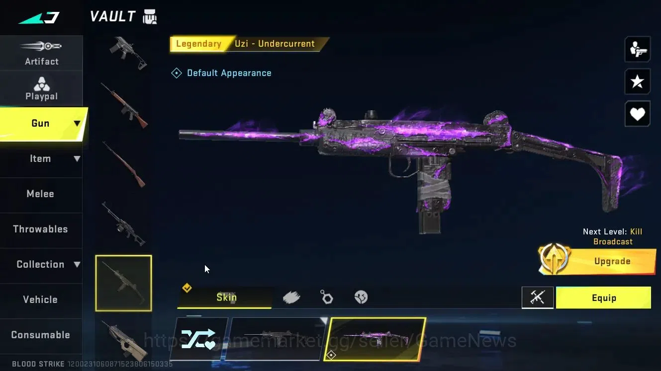 Blood Strike Accounts ASIA|ULTRA [UMP45-Ascension] | Legendary [UZI-Unde image 6