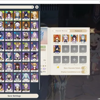 Genshin Impact Accounts Others Asia|AR 53|Rate On|5 Limited + 2 (*5 Weapon)|Mavuika,Citlali,Columbina,Ineffa,Clorinde|Male