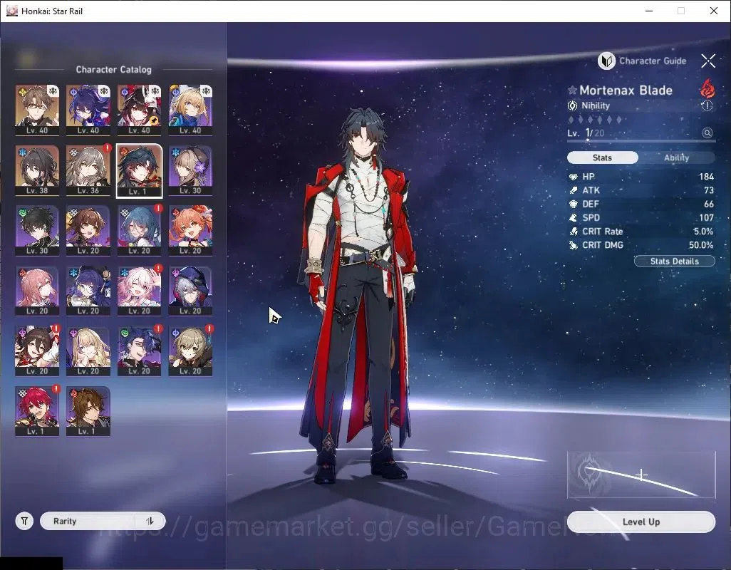 Honkai Star Rail Accounts Asia|TL 26|4 Limited| Mortenax Blade, Sparkle, See image 4