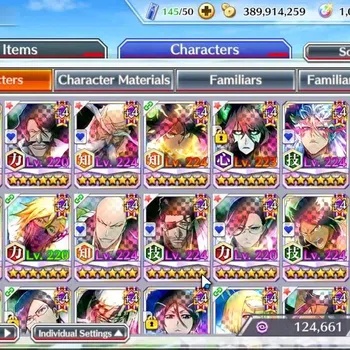 Bleach: Brave Souls Accounts High-End GLOBAL|BP 921K|1K Orb|Fresh Story|9 MT|TYBW26 (Jugram,Yhwach,Genryusai,Yoruichi),11th