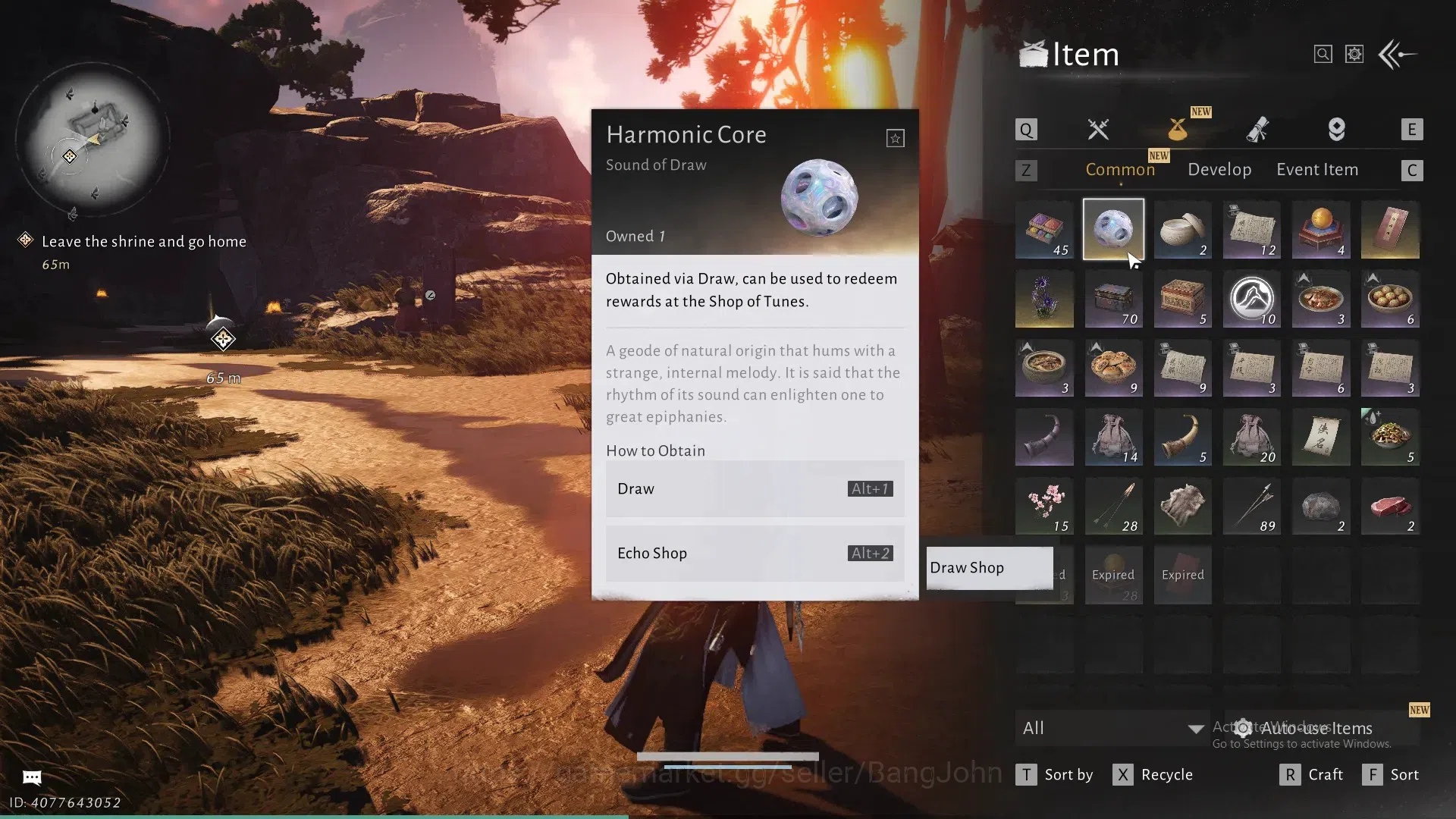 Where Winds Meet Accounts ASIA|Selector On 1 Harmonic Core |Starter MC Male  image 3