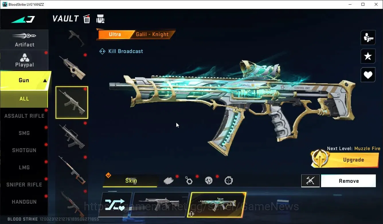 Blood Strike Accounts ASIA|ETERNAL Lv2 AUG-Empyrean+Collab BLEACH Byakuy image 11