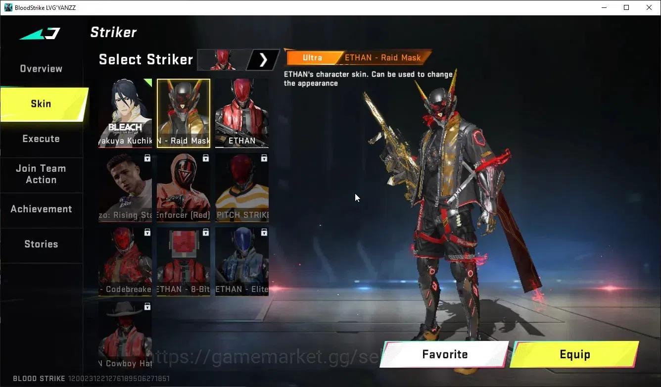 Blood Strike Accounts ASIA|ETERNAL Lv2 AUG-Empyrean+Collab BLEACH Byakuy image 4