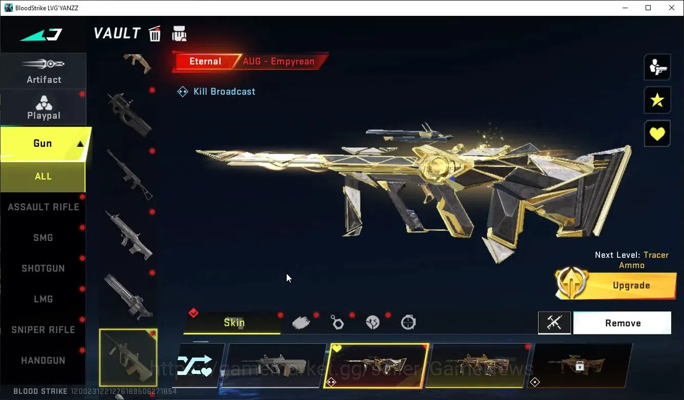 Blood Strike Accounts ASIA|ETERNAL Lv2 AUG-Empyrean+Collab BLEACH Byakuy image 9