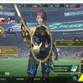 Blood Strike Collab Skin ASIA|ETERNAL Lv2 AUG-Empyrean+Collab BLEACH Byakuy image 1