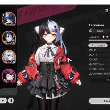 Neverness to Everness Accounts GLOBAL SEA|HL 43|TL 32|8 SClass 3 Limit[(LacrimosaA2,ChaosA1)+Sign,Shinku]+MC Skin|Porsche|4