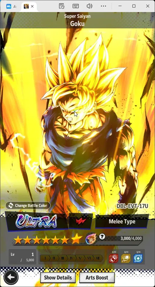 Dragon Ball Legends Accounts Global |Lvl 147|4.6M Total Power|217 CC|2 LR|4 UL| image 11