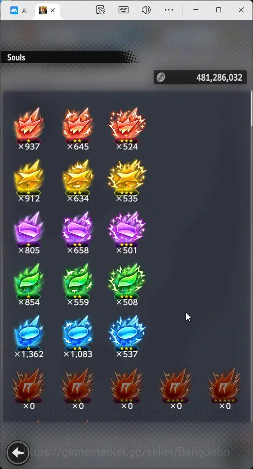 Dragon Ball Legends Accounts Global |Lvl 147|4.6M Total Power|217 CC|2 LR|4 UL| image 5