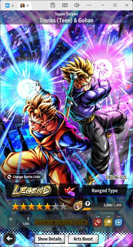 Dragon Ball Legends Accounts Global |Lvl 147|4.6M Total Power|217 CC|2 LR|4 UL| image 7