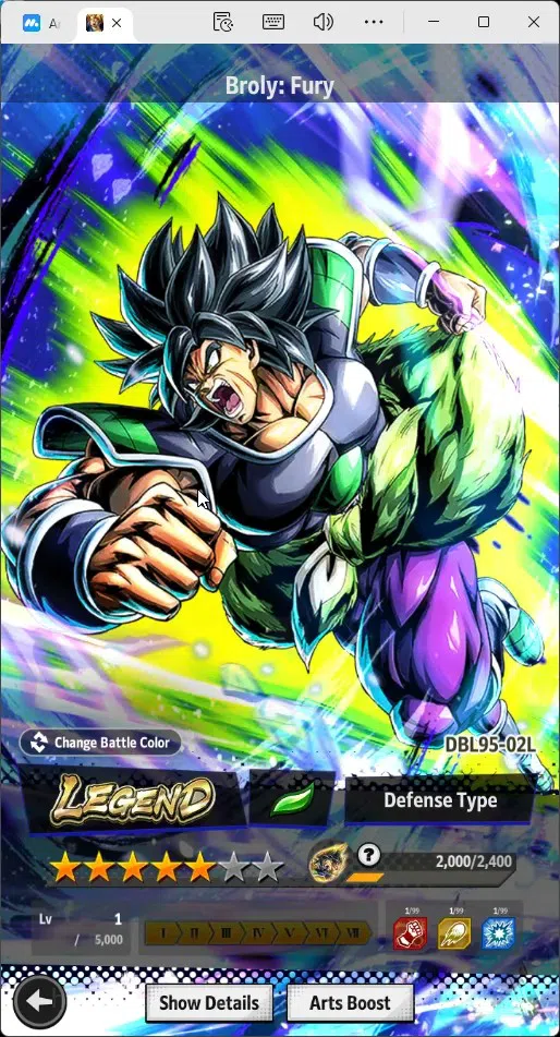 Dragon Ball Legends Accounts Global |Lvl 147|4.6M Total Power|217 CC|2 LR|4 UL| image 8