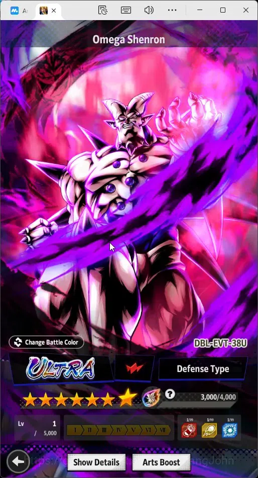 Dragon Ball Legends Accounts Global |Lvl 147|4.6M Total Power|217 CC|2 LR|4 UL| image 9