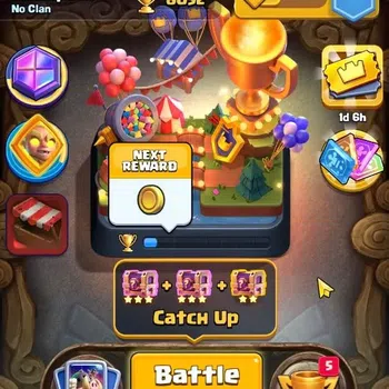 Clash Royale Accounts Others Trophy 8052|CL 1323|KTL 13 |119 Cards|6 Champ|2 Hero|14 Evo|Arena 21|2380 Gems|Proteck