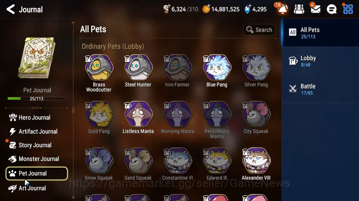 Epic Seven Accounts High-End ASIA Unverif|14 ML(LOTScales,BRunka,DBSenya,WOTM 10