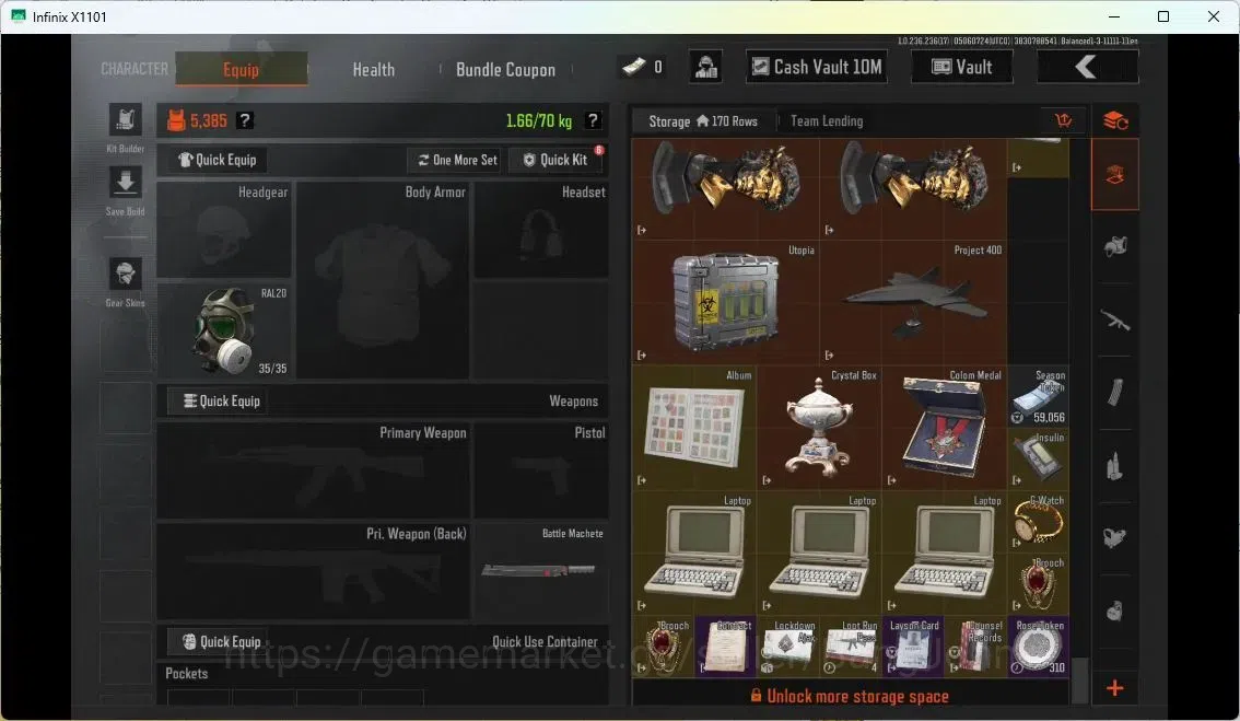Arena Breakout Accounts MOBILE Lvl 30 |SV 31,5M|CV 10,5M|MORE SKIN,KOI LR- image 4