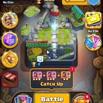 Clash Royale Accounts High-End Lv 404|Trophy 3008|KTL 9|Card 58/122|2 EVO,8 Epic,23 Rare,22 Common|1 WildShard+527 Gem|Take