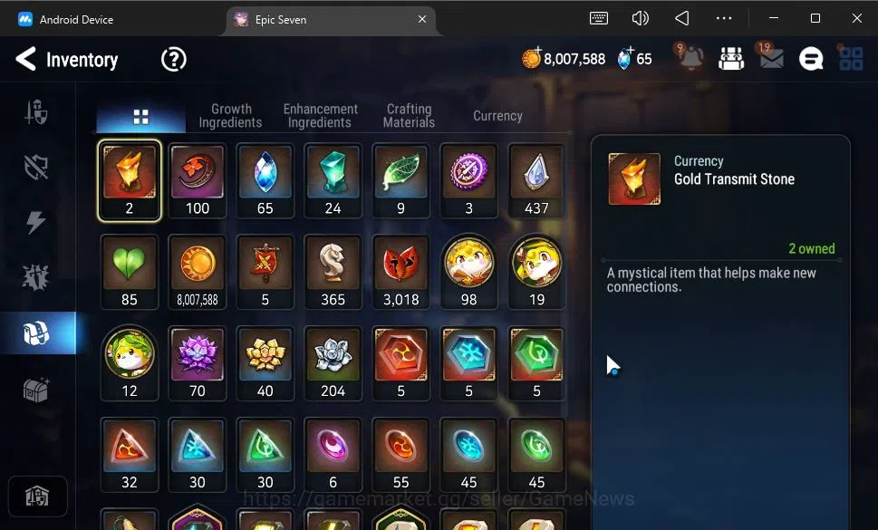 Epic Seven Accounts GLOBAL Unverif|New Era|3 ML(Ruele of Light,S Taeyo image 11