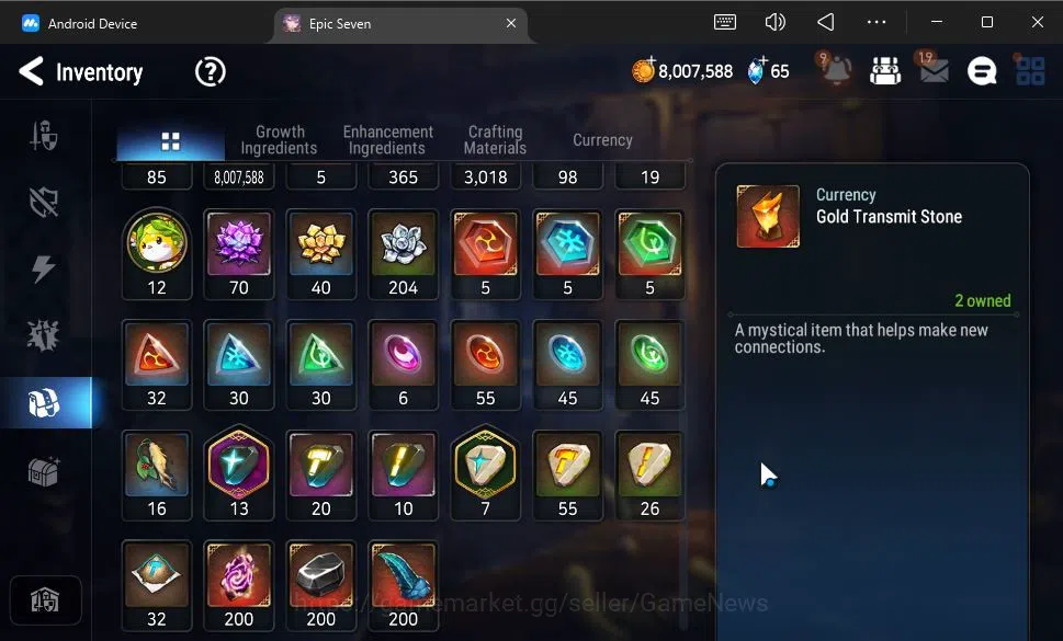 Epic Seven Accounts GLOBAL Unverif|New Era|3 ML(Ruele of Light,S Taeyo image 12