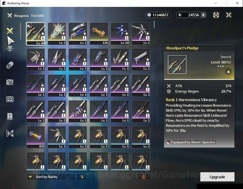 Wuthering Waves Accounts SEA|UL 46|24,5 K Astrite|2 Limited| [Luuk Hersen,G image 4