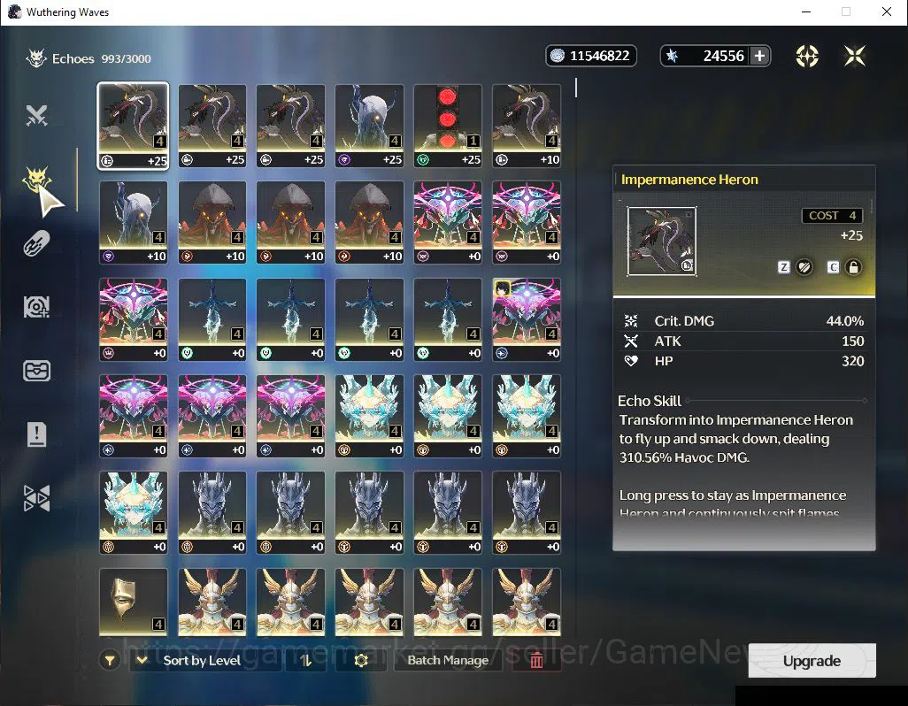 Wuthering Waves Accounts SEA|UL 46|24,5 K Astrite|2 Limited| [Luuk Hersen,G image 5