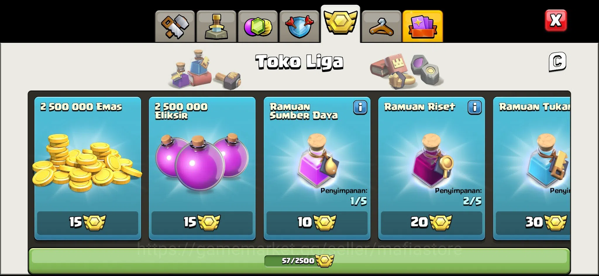 Clash of Clans Accounts TH15 Witch Global Rank 48! Lvl 202 with AQ88, BK82 image 15