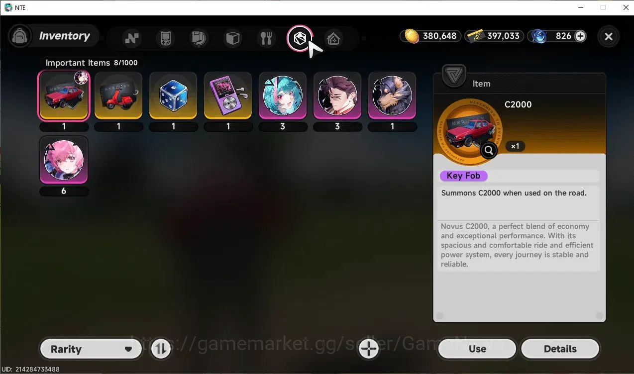 Neverness to Everness Accounts GLOBAL SEA|HL 11|TL 7|7 SSR 3 Limit[Lacrimosa+Sign image 12