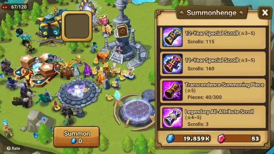 Summoners War: Sky Arena Accounts Starter GLOBAL | NB 5 TESHAR,Starter Gacha 115 12Y+160 11Y Scrool, 3 Legendary All 3