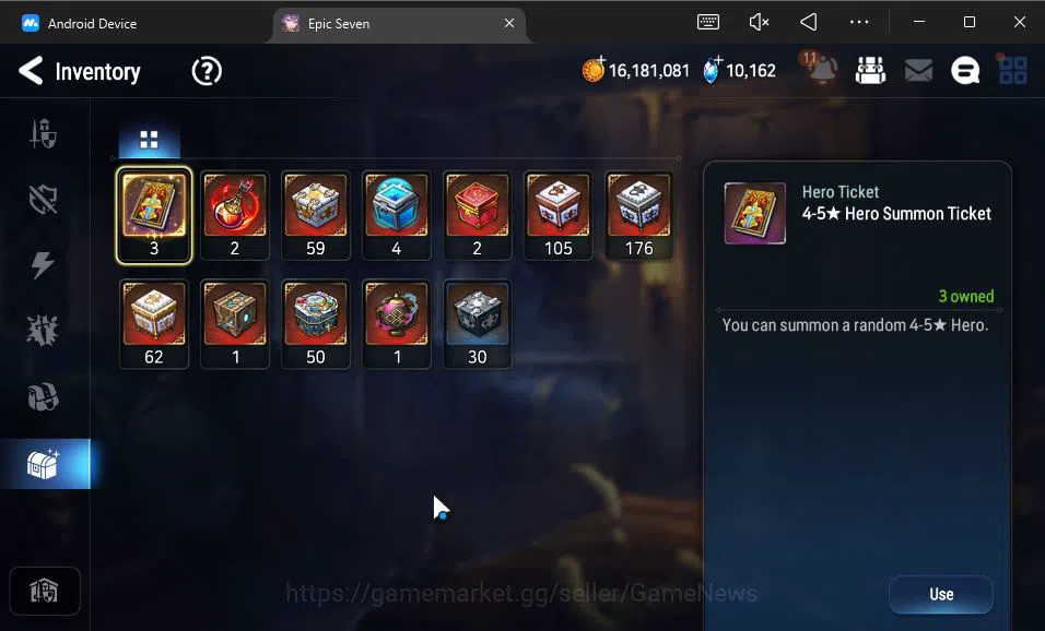 Epic Seven Accounts GLOBAL Unverif|New Era|10 ML(Salome,BArunka,LOTSca image 9
