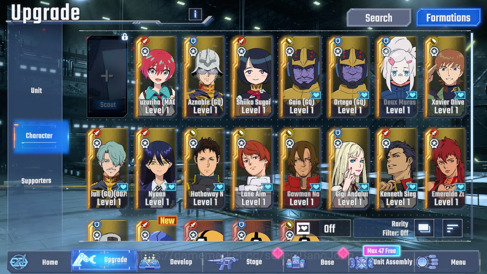 SD Gundam G Generation ETERNAL Accounts Global Rank 1 | FreshStory | 100+K Diamond, Select image 3