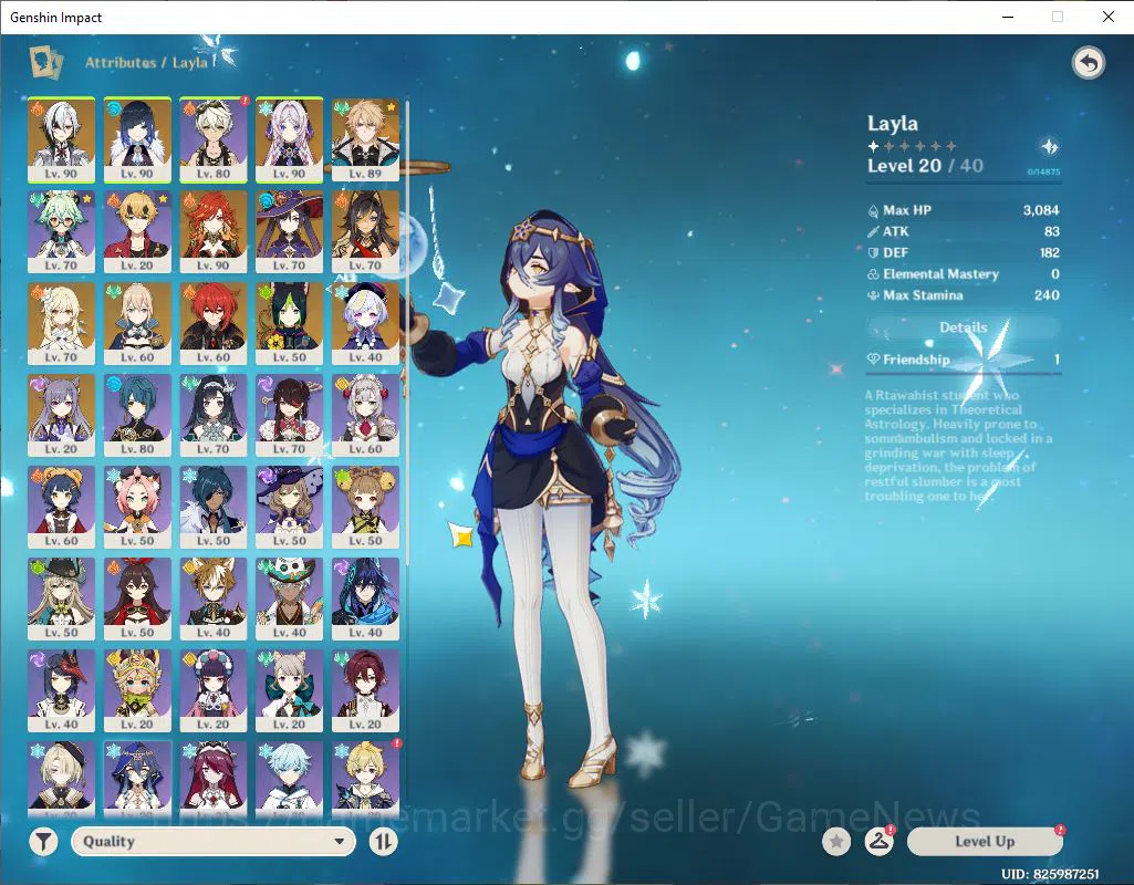Genshin Impact Accounts ASIA|AR 56|5 Limited+6(*5Weapon)|(Varka,Mavuika,Ar image 3