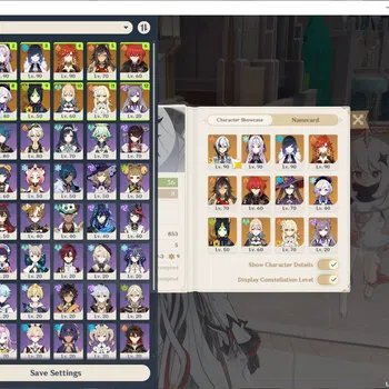 Genshin Impact End Game ASIA|AR 56|5 Limited+6(*5Weapon)|(Varka,Mavuika,Ar image 1
