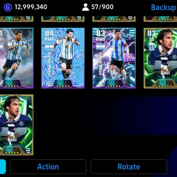 eFootball Accounts Others Android|PW 3214|Epic Messi Barca Pack,Epic Gattuso Bebeto NeymarJr Serginho Cantona