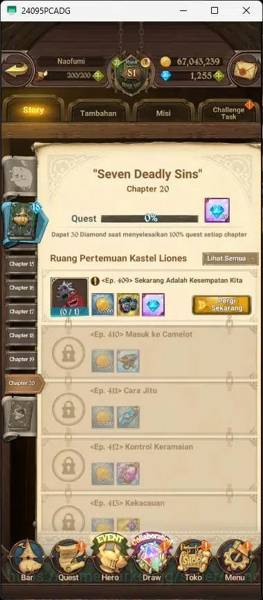 The Seven Deadly Sins: Grand Cross Accounts Endgame Global |4,3M CC|1,2k DM|3 LR|8 UR|LR Mesis 2/6,Queen Diane 6/6|UR Menor 3