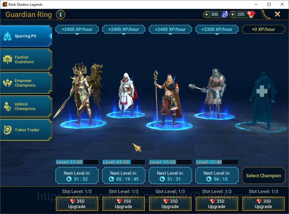 Raid: Shadow Legends Accounts Lv54 826K Power|24 Legend(GNUT,Wixwell,Cardiel,Nin image 14
