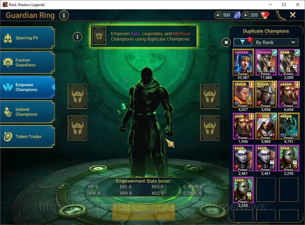 Raid: Shadow Legends Accounts Lv54 826K Power|24 Legend(GNUT,Wixwell,Cardiel,Nin image 16
