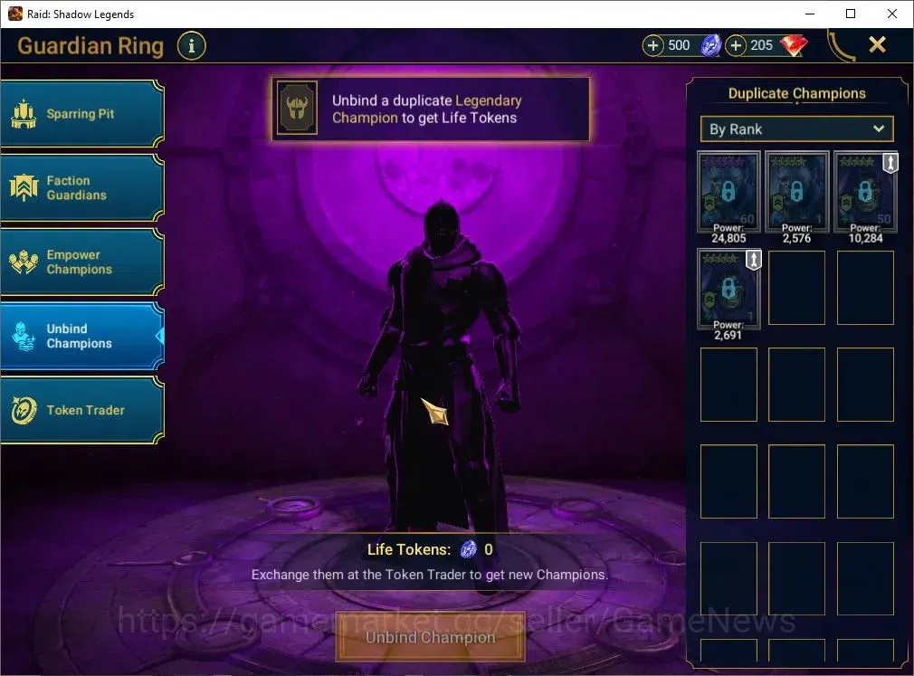 Raid: Shadow Legends Accounts Lv54 826K Power|24 Legend(GNUT,Wixwell,Cardiel,Nin image 17