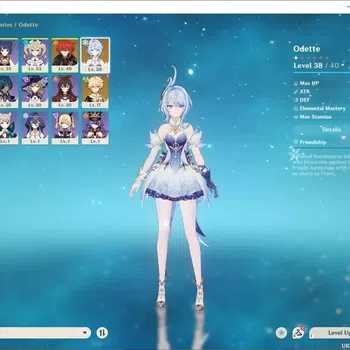 Genshin Impact Accounts Starter ASIA Starter|AR 22|1(*5Char)(Odette)+chrSTD(Bennet,Barbara etc)|MC Male|TakeMail(GI1117Z)