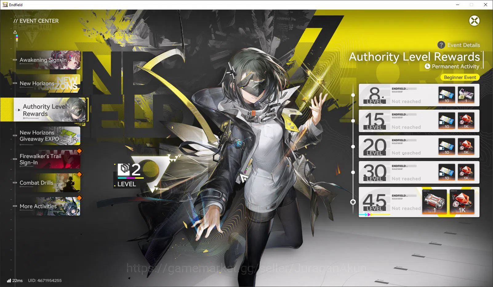 Arknights: Endfield Accounts Asia Lv 2 | Fresh Starter 2 SSR (Lifeng,Ember) + 6 image 5