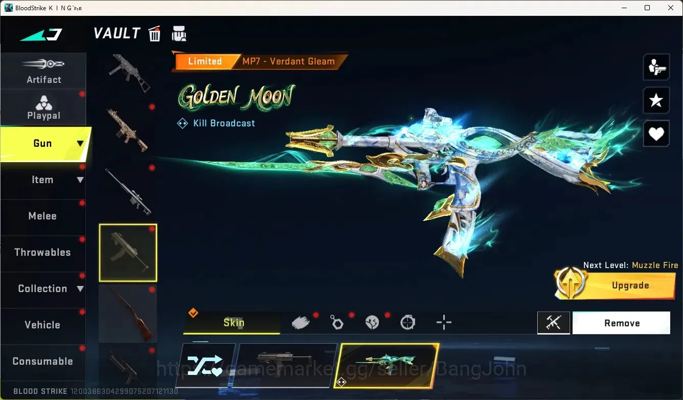 Blood Strike Accounts High-End ASIA |1 Evo Gun:Scar-Stellar|4 Eternal Gun|5 Limited Gun|Evo Fal-Eevolved|Ultra Melee 12