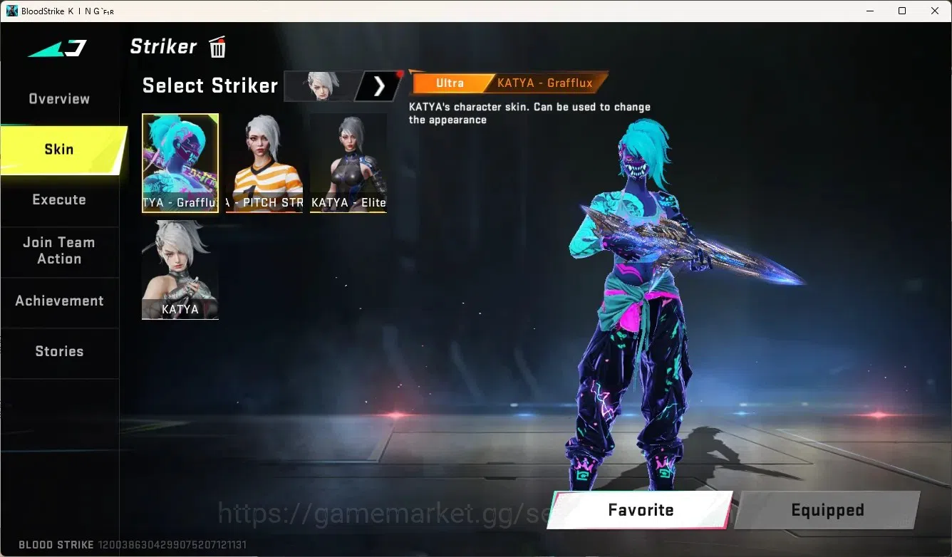 Blood Strike Accounts High-End ASIA |1 Evo Gun:Scar-Stellar|4 Eternal Gun|5 Limited Gun|Evo Fal-Eevolved|Ultra Melee 18