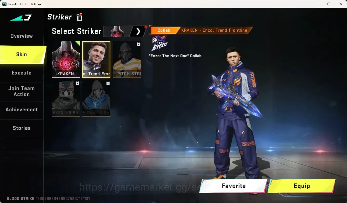 Blood Strike Accounts High-End ASIA |1 Evo Gun:Scar-Stellar|4 Eternal Gun|5 Limited Gun|Evo Fal-Eevolved|Ultra Melee 19
