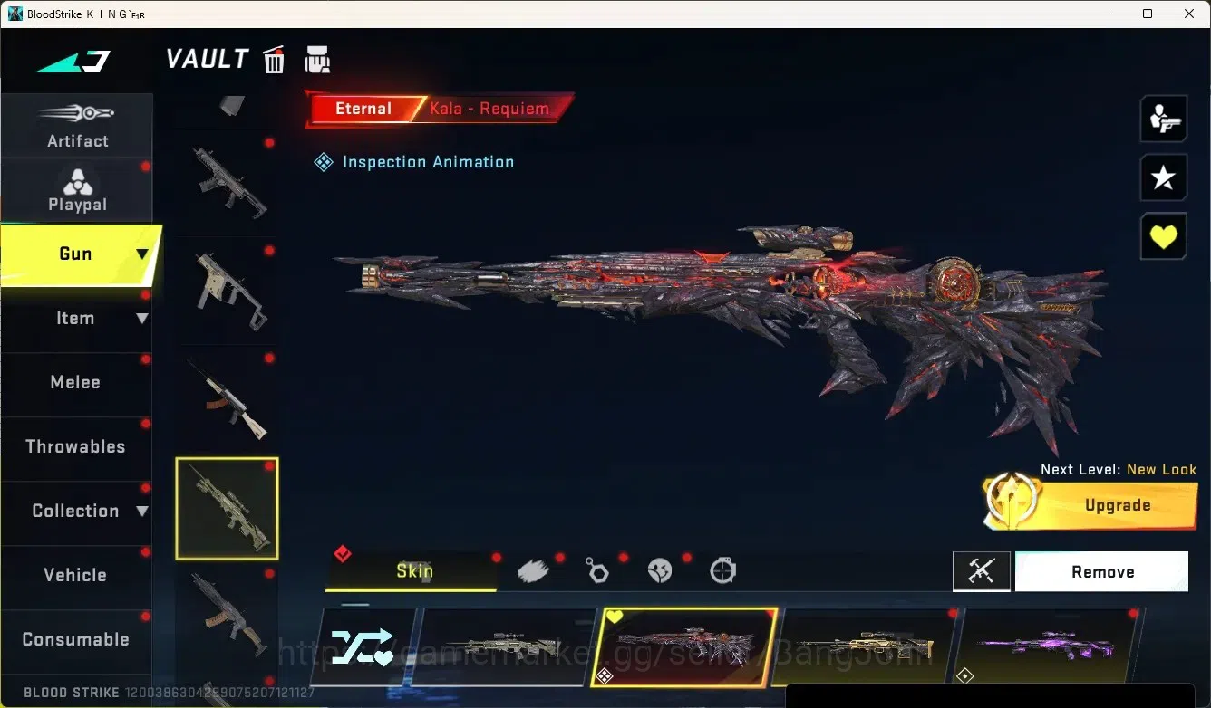 Blood Strike Accounts High-End ASIA |1 Evo Gun:Scar-Stellar|4 Eternal Gun|5 Limited Gun|Evo Fal-Eevolved|Ultra Melee 3