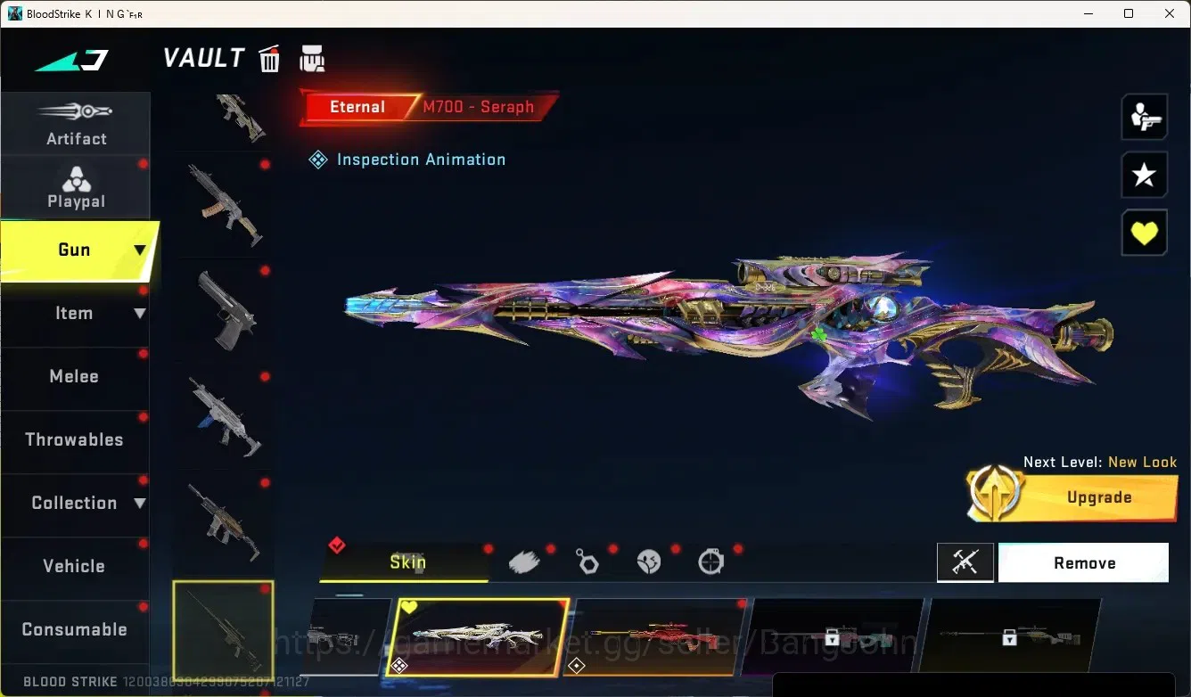Blood Strike Accounts High-End ASIA |1 Evo Gun:Scar-Stellar|4 Eternal Gun|5 Limited Gun|Evo Fal-Eevolved|Ultra Melee 5