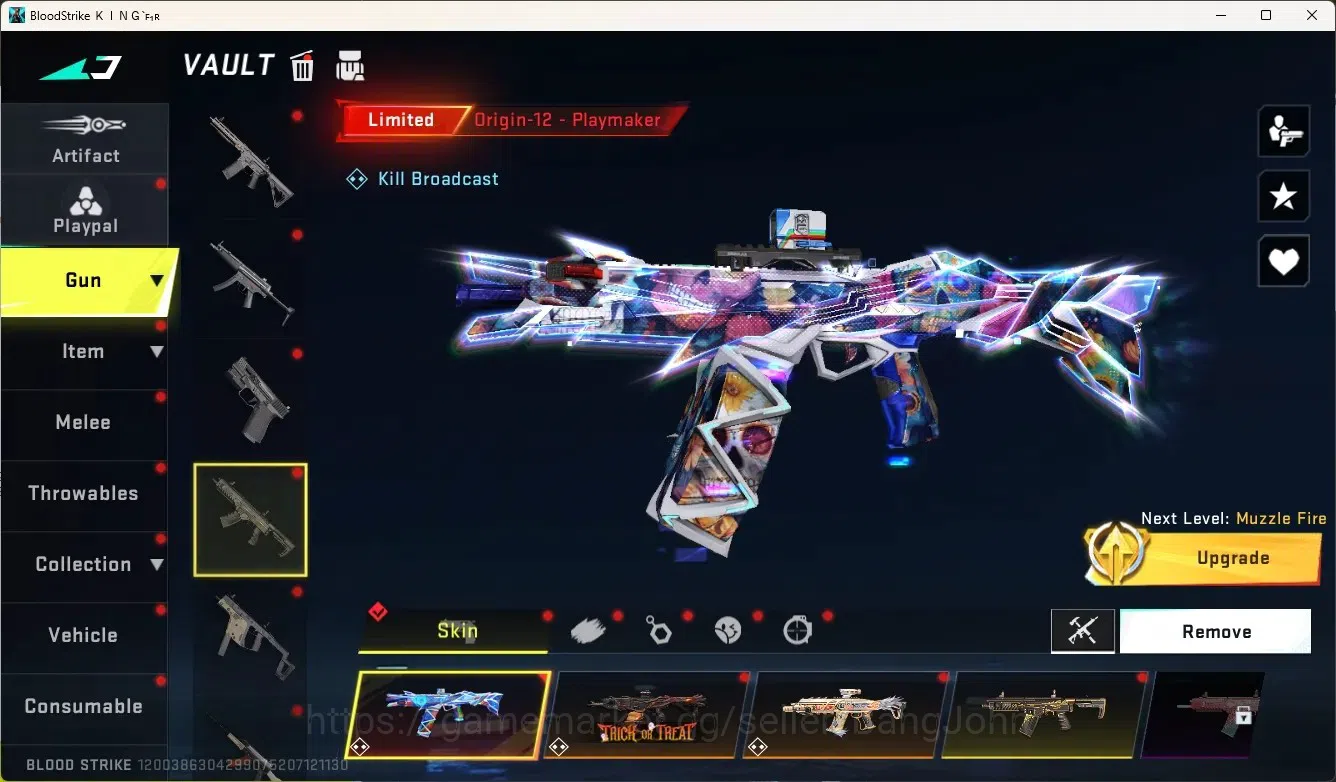 Blood Strike Accounts High-End ASIA |1 Evo Gun:Scar-Stellar|4 Eternal Gun|5 Limited Gun|Evo Fal-Eevolved|Ultra Melee 8